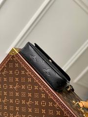 Louis Vuitton Wallet On Chain Ivy Black 23.5*12*4.3cm - 6