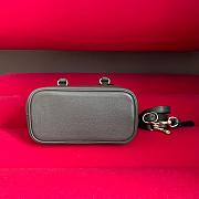 Gucci Ophidia small tote bag in Beige and ebony GG Supreme 22x18x10cm - 5