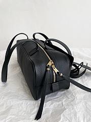 Balenciaga Women's Carrie Bowling Bag in Black 30.9*11.9*11.9cm - 6