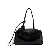 Balenciaga Women's Carrie Bowling Bag in Black 35.8*18.7*16.5cm - 1