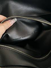 Balenciaga Women's Carrie Bowling Bag in Black 35.8*18.7*16.5cm - 4