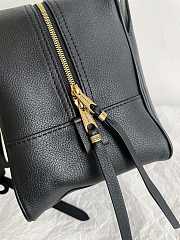 Balenciaga Women's Carrie Bowling Bag in Black 35.8*18.7*16.5cm - 3