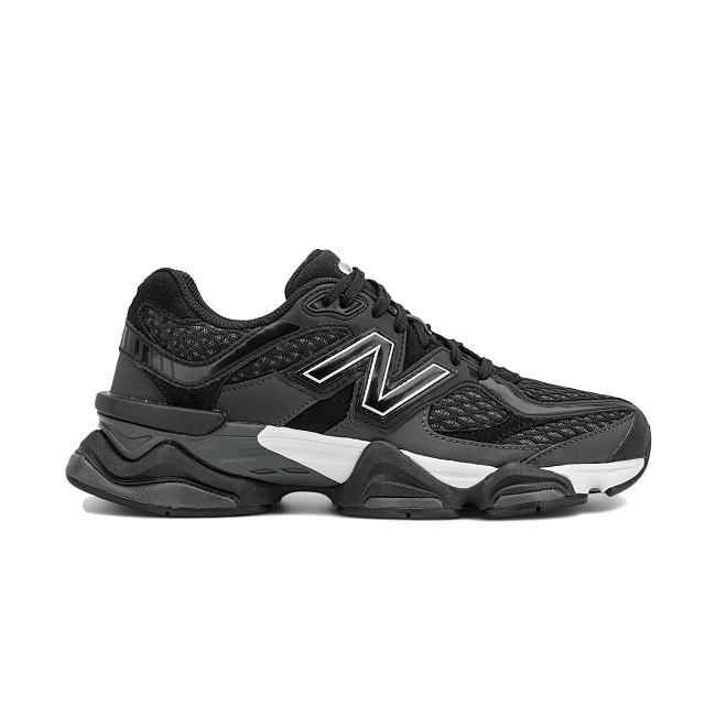 New Balance 9060 Shoe Palace Black Silver U9060PNR - 1