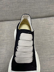 Rick Owens DRKSHDW Porterville Jumbo Laced Abstract Low - black color - 4