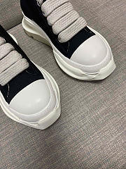 Rick Owens DRKSHDW Porterville Jumbo Laced Abstract Low - black color - 2