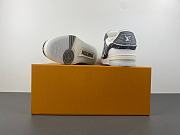 Louis Vuitton Trainer Monogram Denim Grey White 1ADF58 - 6