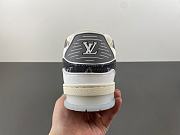 Louis Vuitton Trainer Monogram Denim Grey White 1ADF58 - 4