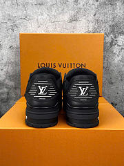 Louis Vuitton Trainer Black Embossed Monogram 1AAREY - 6