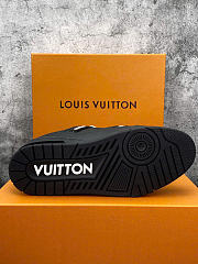 Louis Vuitton Trainer Black Embossed Monogram 1AAREY - 2