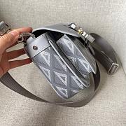 Dior Hit The Road Shoulder Bag Diamond CD Grey 24.5cm - 5