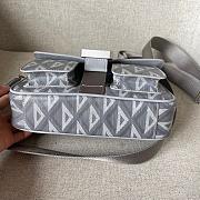 Dior Hit The Road Shoulder Bag Diamond CD Grey 24.5cm - 3