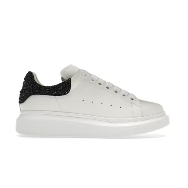 Alexander McQueen Oversized White Black Crystals (Women's) 666407WIA4Z9581 - 1