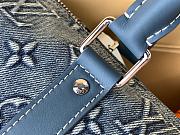 Louis Vuitton Keepall Bandouliere 25 Monogram Washed Denim canvas 25cm - 2