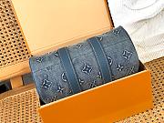 Louis Vuitton Keepall Bandouliere 25 Monogram Washed Denim canvas 25cm - 3