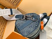 Louis Vuitton Keepall Bandouliere 25 Monogram Washed Denim canvas 25cm - 5
