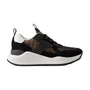 Burberry Embossed Mesh Sneakers Black Men's 80654351 - 1