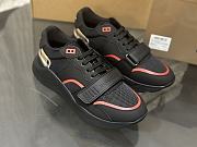 Burberry Check Suede Leather Sneakers Vintage Check-print Black Men's 8034127 - 6