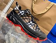 Burberry Arthur Vintage Check Cotton Birch Brown Black Red 80608591 - 3