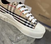 Burberry Vintage Check Boucle Low-Top Sneakers Beige (Women's) 8064244 - 4