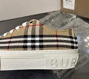 Burberry Vintage Check Boucle Low-Top Sneakers Beige (Women's) 8064244 - 3