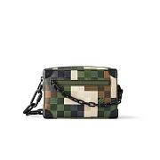 Louis Vuitton Mini Soft Trunk Damoflage Green Damoflage Damier 18.5x13x8CM - 1