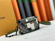 Louis Vuitton Mini Soft Trunk Damoflage Green Damoflage Damier 18.5x13x8CM - 3