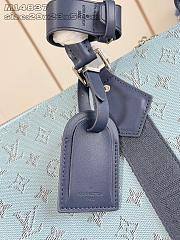 Louis Vuitton Keepall Bandoulière 50 Blue color 50x29x23cm - 3