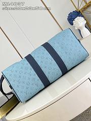 Louis Vuitton Keepall Bandoulière 50 Blue color 50x29x23cm - 2