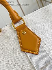 Louis Vuitton Keepall Bandoulière 45 Off-White 45x27x20cm - 2