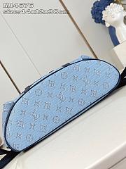 Louis Vuitton Christopher MM Blue 38x44x12.5cm - 2