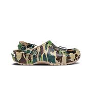 Crocs Classic Clog A Bathing Ape ABC Camo Green 209627-212 - 1