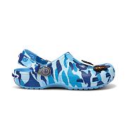 Crocs Classic Clog A Bathing Ape ABC Camo Blue 209627-4TB - 1