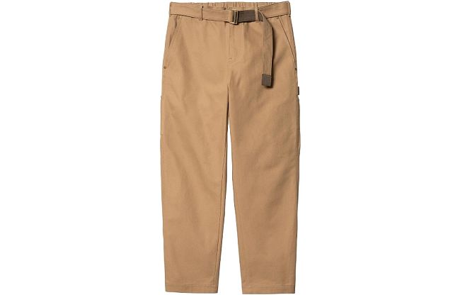 Sacai x Carhartt WIP detachable-belt brand-patch regular-fit jeans - 1