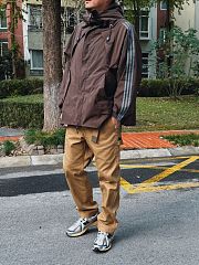 Sacai x Carhartt WIP detachable-belt brand-patch regular-fit jeans - 6