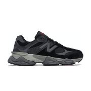 New Balance 9060 Black Castlerock Grey U9060BLK - 1