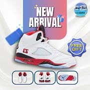 Air Jordan 5 Retro Fire Red Black Tongue (2025) HQ7978-101 - 1