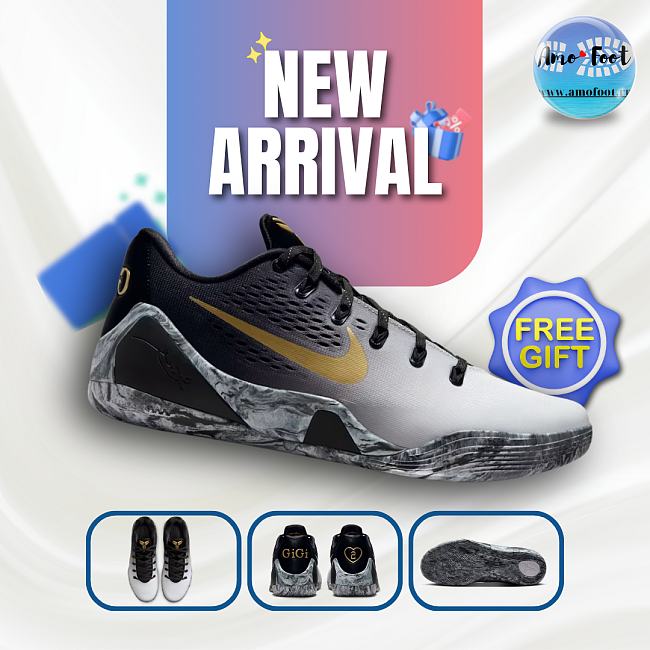 Nike Kobe 9 EM Low Protro Mambacita FZ7333-002 - 1