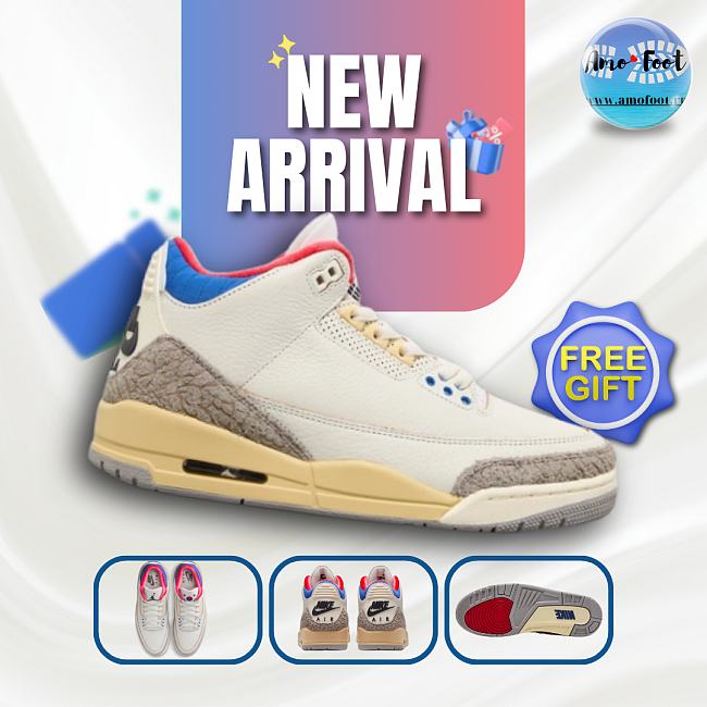 Air Jordan 3 Retro Seoul 2.0 IB1482-100 - 1