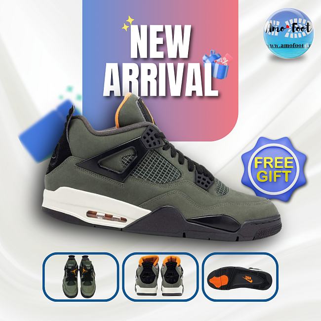 Air Jordan 4 Retro OG SP Undefeated (2025) IB1519-200 - 1