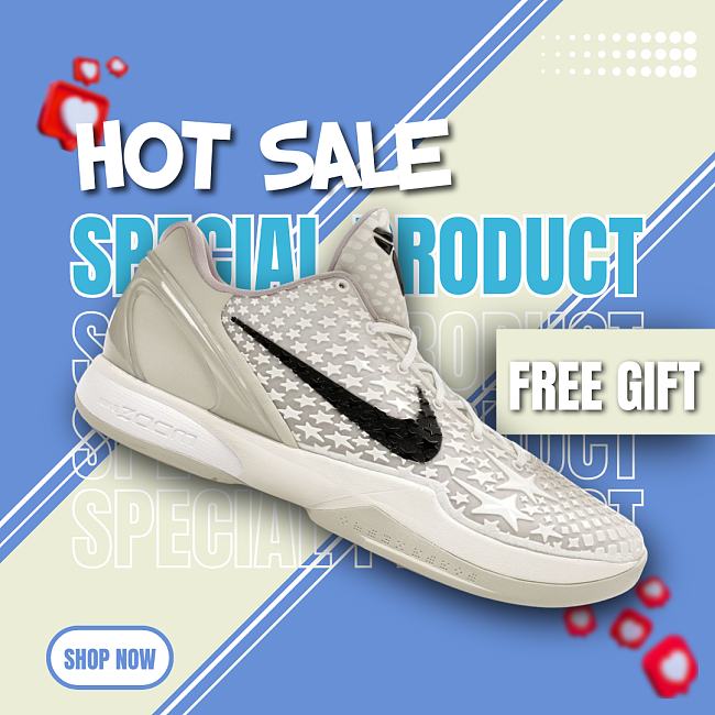 Nike Kobe 6 Protro Sail All-Star FQ3546-100 - 1