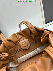 Prada Nappa Leather Shoulder Bag - Brown 24*25*11cm - 2