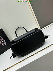 Prada Nappa Leather Shoulder Bag - Black 24*25*11cm - 5