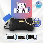 Louis Vuitton Liv Pochette Black 13.5 x 6.5 x 24.5 cm - 1