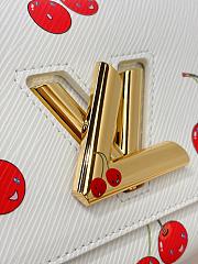 Louis Vuitton x Takashi Murakami Cherry Twist PM White 19*15*7CM - 6