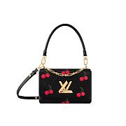 Louis Vuitton x Takashi Murakami Cherry Twist MM Black 23*16*8CM - 1
