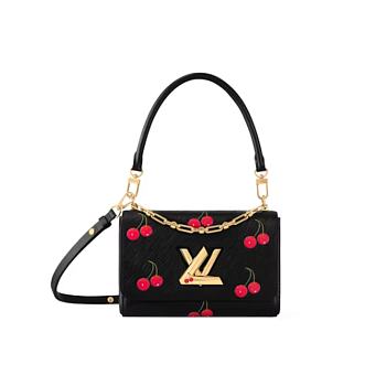 Louis Vuitton x Takashi Murakami Cherry Twist MM Black 23*16*8CM