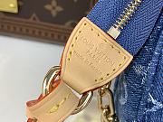 Louis Vuitton x Takashi Murakami Cherry Pochette Accessoires Denim Monogram 13x4x22cm - 3