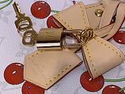 Louis Vuitton x Takashi Murakami Cherry Speedy Soft Bandouliere 30 White Monogram 30x21x17cm - 2