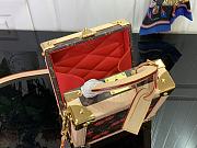 Louis Vuitton x Takashi Murakami Cherry Mini Square Trunk Cherry Brown Monogram 17x17x8cm - 6