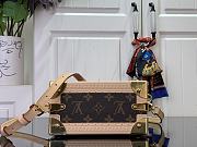 Louis Vuitton x Takashi Murakami Cherry Mini Square Trunk Cherry Brown Monogram 17x17x8cm - 5